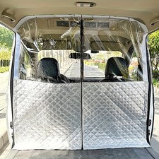 Universal Car Divider Curtain With Zipper - Vehicle Partition For Suv Sedan Taxi Universal Car Divider Curtain With Zipper - Vehicle Partition For Suv Sedan Taxi