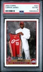 PSA 6 2003 Topps #221 Lebron James Cleveland Cavaliers ROOKIE NO RESERVE!