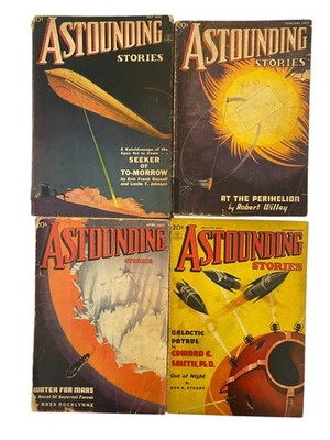 Astounding Stories 1937 / Archive of Early Astounding Stories Sci-Fi Pulp