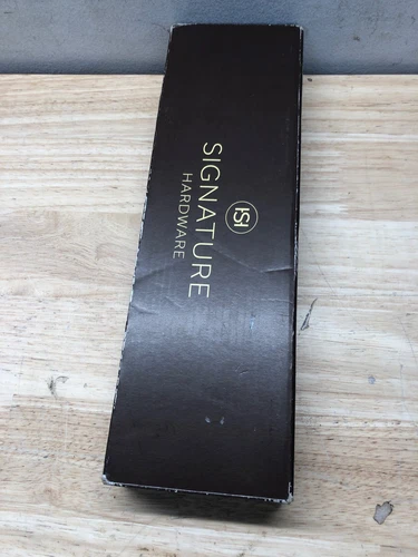 Signature Hardware SHSK86ZBN 12" Shower Arm with Flared Flange - Brushed Nickel - Picture 2 of 2