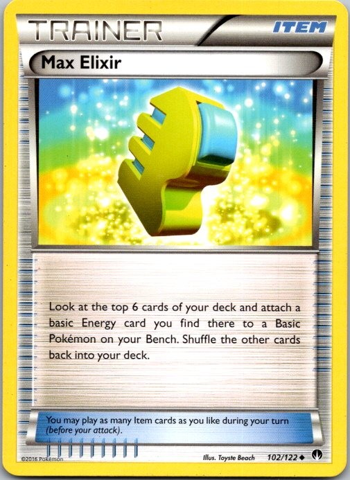 XY - BREAKpoint #102/122 Max Elixir