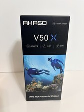 AKASO V50X Native 4K30fps WiFi Action Camera with EIS Touch Screen 4X Zoom 131