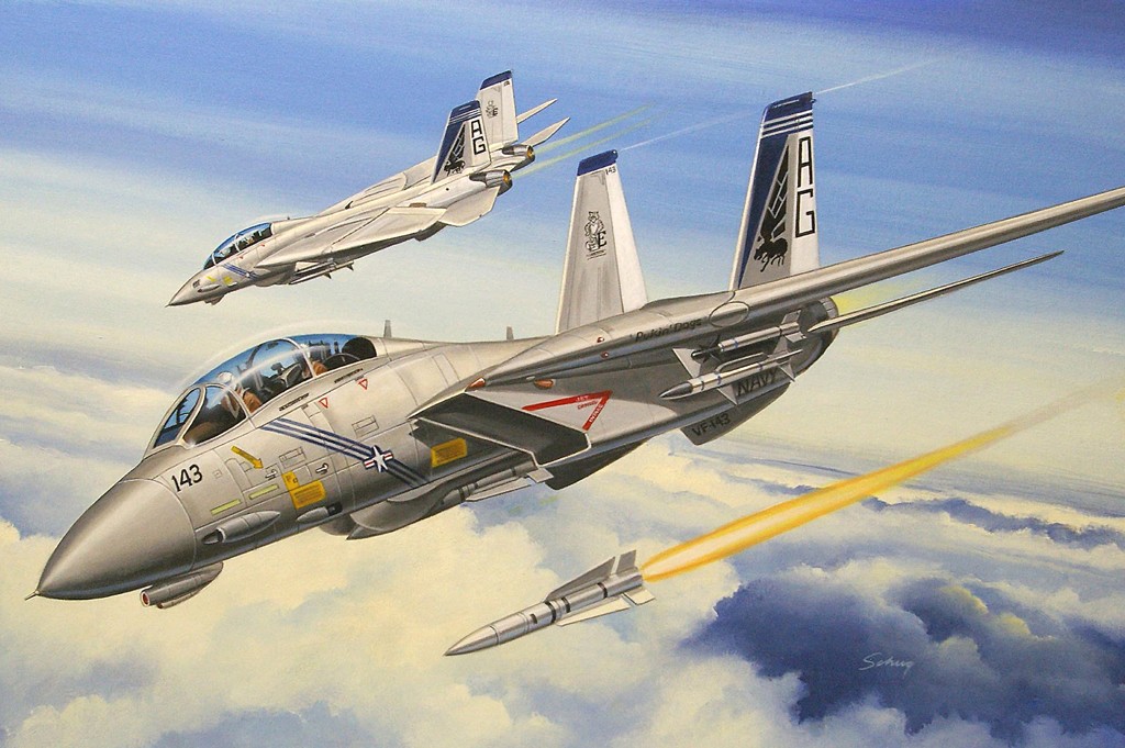 Hobby Boss Models 80277 1:72 Grumman F-14B Tomcat Military A