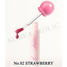 APIEU The Pure Candy Tint 4ml #02 Strawberry Long Lasting Lip Stain Lip Kbeauty