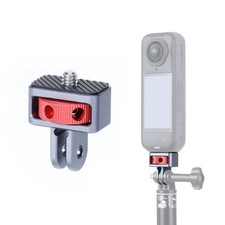 1/4"-20 Action Camera Mount Adapter - All Metal Tripod Conversion for GoPro, Ins