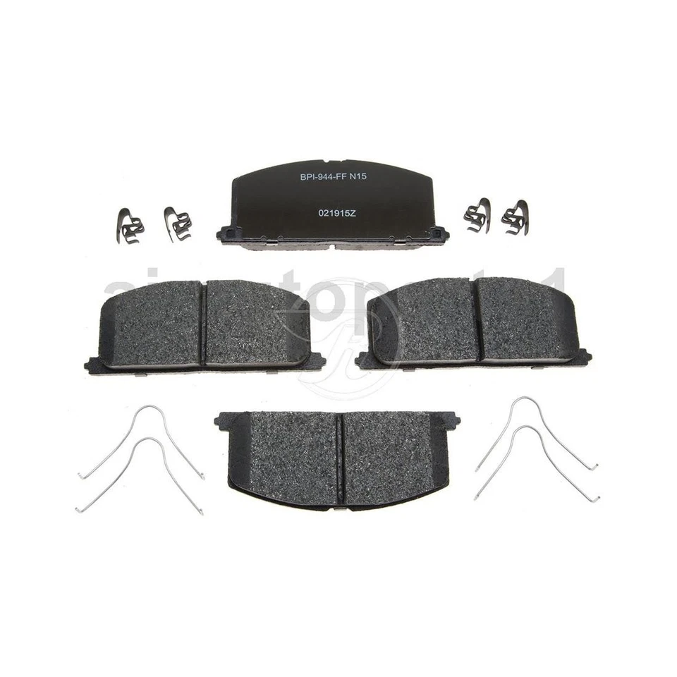 Kit de rotores de freno delanteros y pastillas de freno para Toyota Corolla 1990 1991 Foto 3 de 4