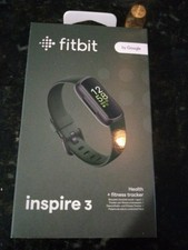 Fitbit Inspire 3 Health & Fitness Tracker Midnight Zen/Black- Brand New- Sealed