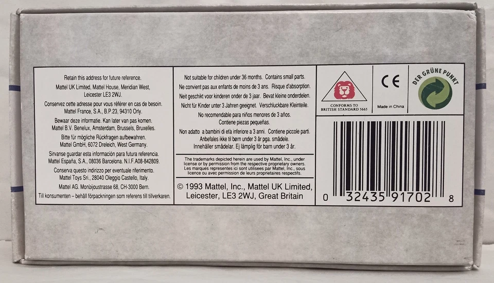 Corgi Metrobus Airbus91702 Novo em folha Estado perfeito na caixa com embalagem interna original - Imagem 4 de 4