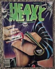 Heavy Metal Magazine Sept 1979 Vol 3 No 5 Jim Cherry Sci-Fi Fantasy Adult Art