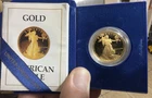 1988 U.S. Mint American Eagle 1 oz Gold Proof $50 Coin w/ Box & COA