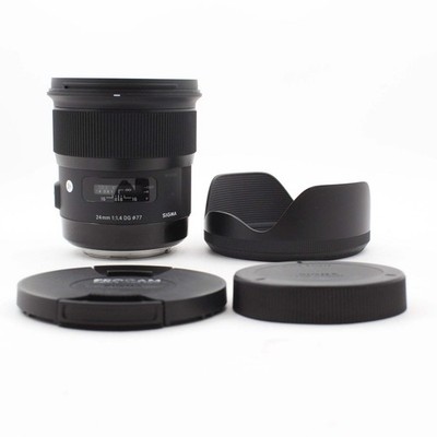 * USED * Sigma 24mm f/1.4 DG HSM ART Canon EF Mount