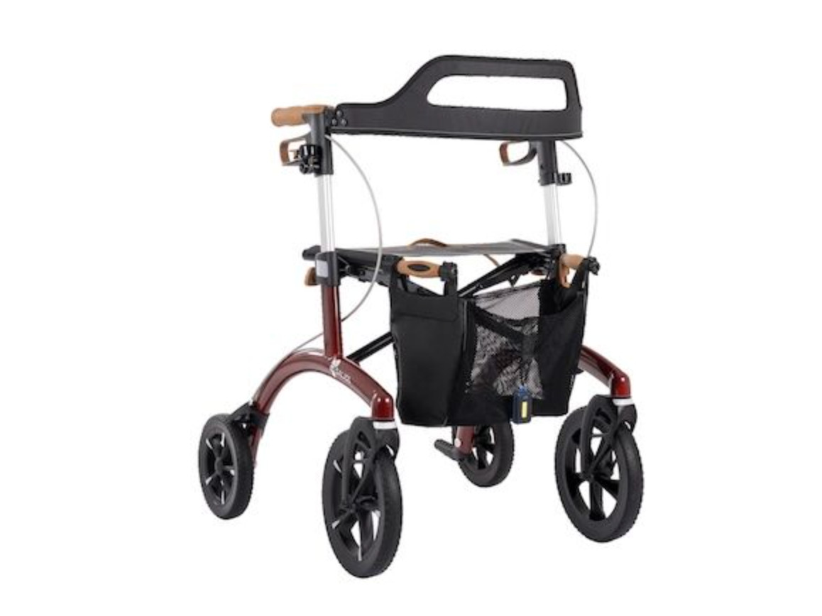Saljol Allround Rollator - Bariatric Wide Rollator All Terrain Outdoor Mobility
