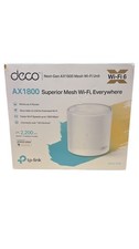 TP-Link Deco X20 AX1800 Wi-Fi 6 Mesh Router System Unit HomeCare Gigabit Ports