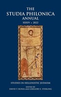 The Studia Philonica Annual Xxxiv, 2022 | Studies In Hellenistic Judaism | Buch