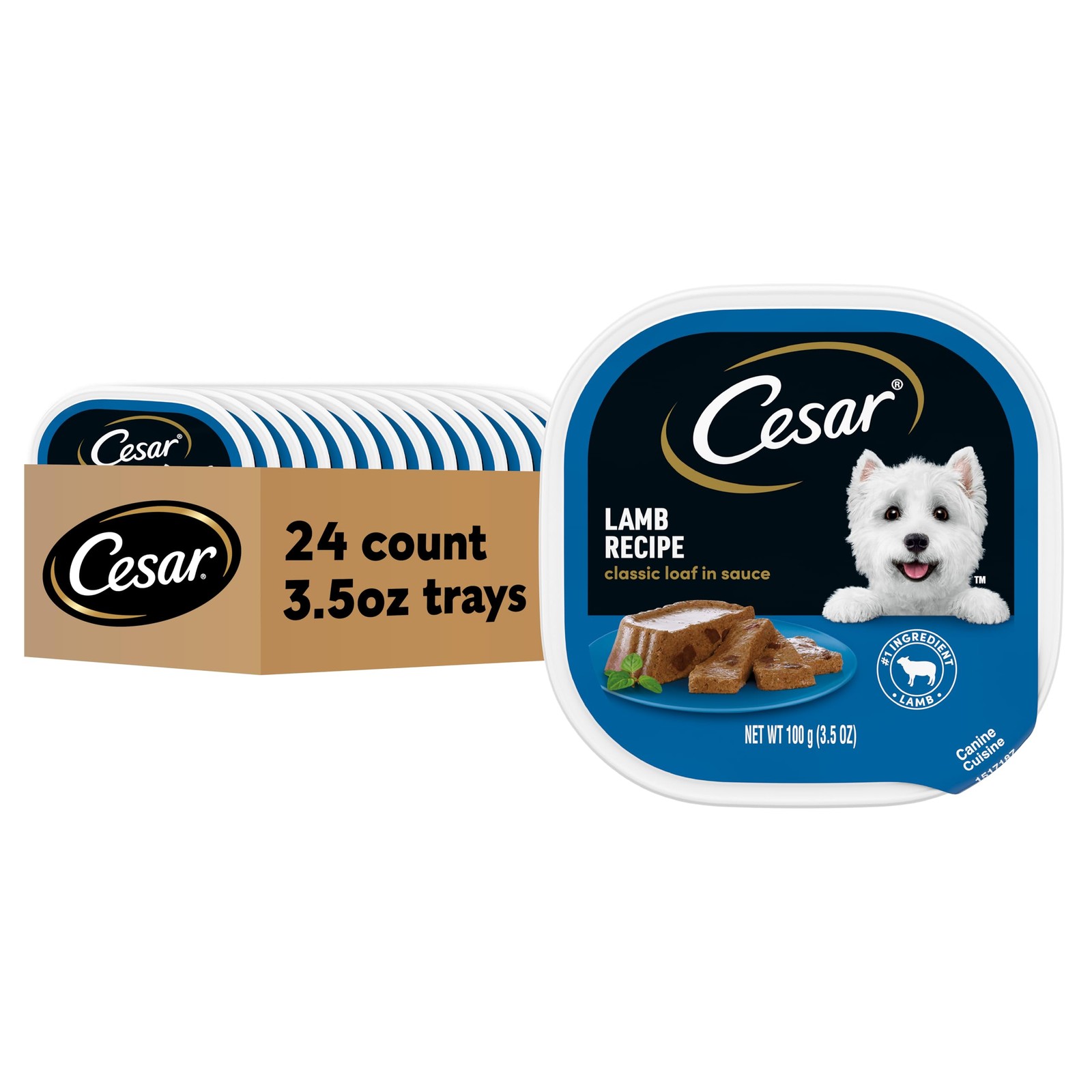 Classic Loaf In Sauce Lamb Recipe, 3.5 Oz. Easy Peel Trays, P