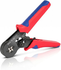 Handy Ferrule Crimping Tool for 23-7 AWG Wire Terminals | Square Wire Crimper