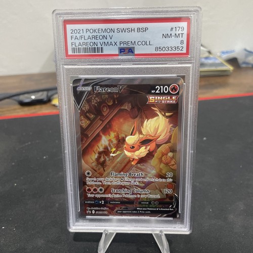 Flareon V graded PSA 8 for sale on eBay