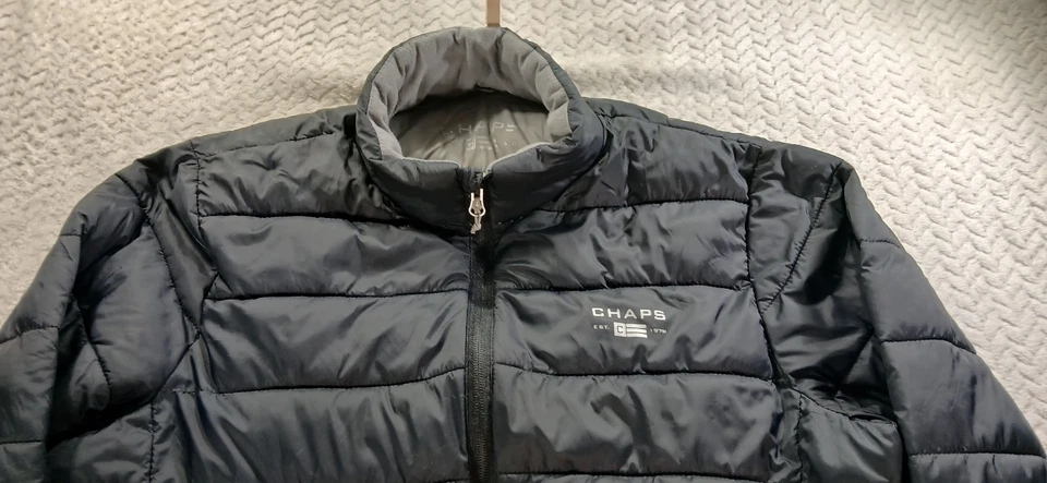 Chaps Men’s Lightweight Puffer Jacket Size Large  - Image 4 of 4