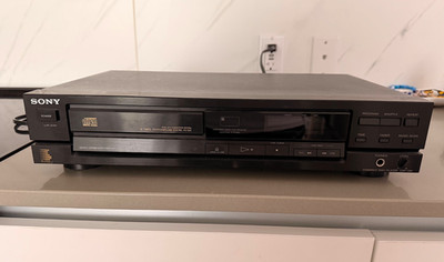 Vtg 1989 SONY CD Player CDP 390 TESTED and Working  Hifi Audiophile