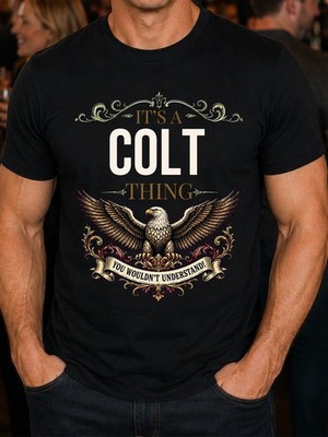 Colt Family Adler Herren T-Shirt Geburtstagsgeschenk S-5XL