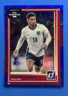 Jude Bellingham - 2025-26 Panini Donruss Blue Swirl /399 - England - Real Madrid