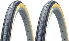 Kenda K35 27x1-1/4" Gumwall Road Tires Wire Bead Pair 2 