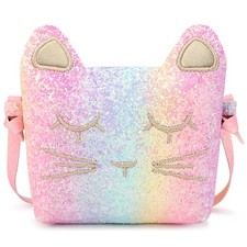 Kids Cat Purse for Little Girls Toddlers Wallet Crossbody Bag 2 Year Old Girl...