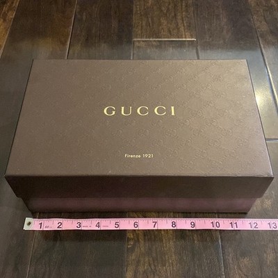 Gucci box empty authentic 12 x 7 x 4.2 