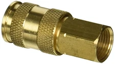 MILTON INDUSTRIES INC MI766 COUPLER 3/8 FNPT KI FLOW