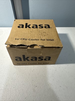 Akasa AK-CC6502BP01 1U CPU Cooler for Intel LGA2011 & LGA2066