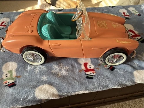 Vintage 1962 Barbie Irwin Austin Healy Convertible Barbie Car Mattel Windshield