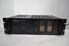 Nikko Alpha 220 DC Power Amplifier Powers Up Sold As Is Japan 1980's