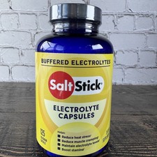 Salt Stick Buffered Electrolytes Electrolyte Capsules 125ct SS-01-0125 New