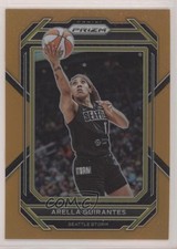 2023 Panini Prizm WNBA Orange Prizm 96/99 Arella Guirantes #104 Rookie RC 11ba