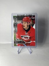 2016 17 Upper Deck Parkhurst Sebastian Aho Rookie Card #386. rookie card picture
