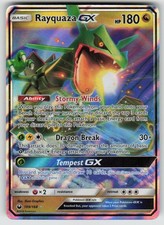 Rayquaza GX 109/168 Holo GX Rare Celestial Storm Pokemon LP on eBay