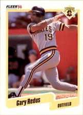 1990 Fleer #476 Gary Redus