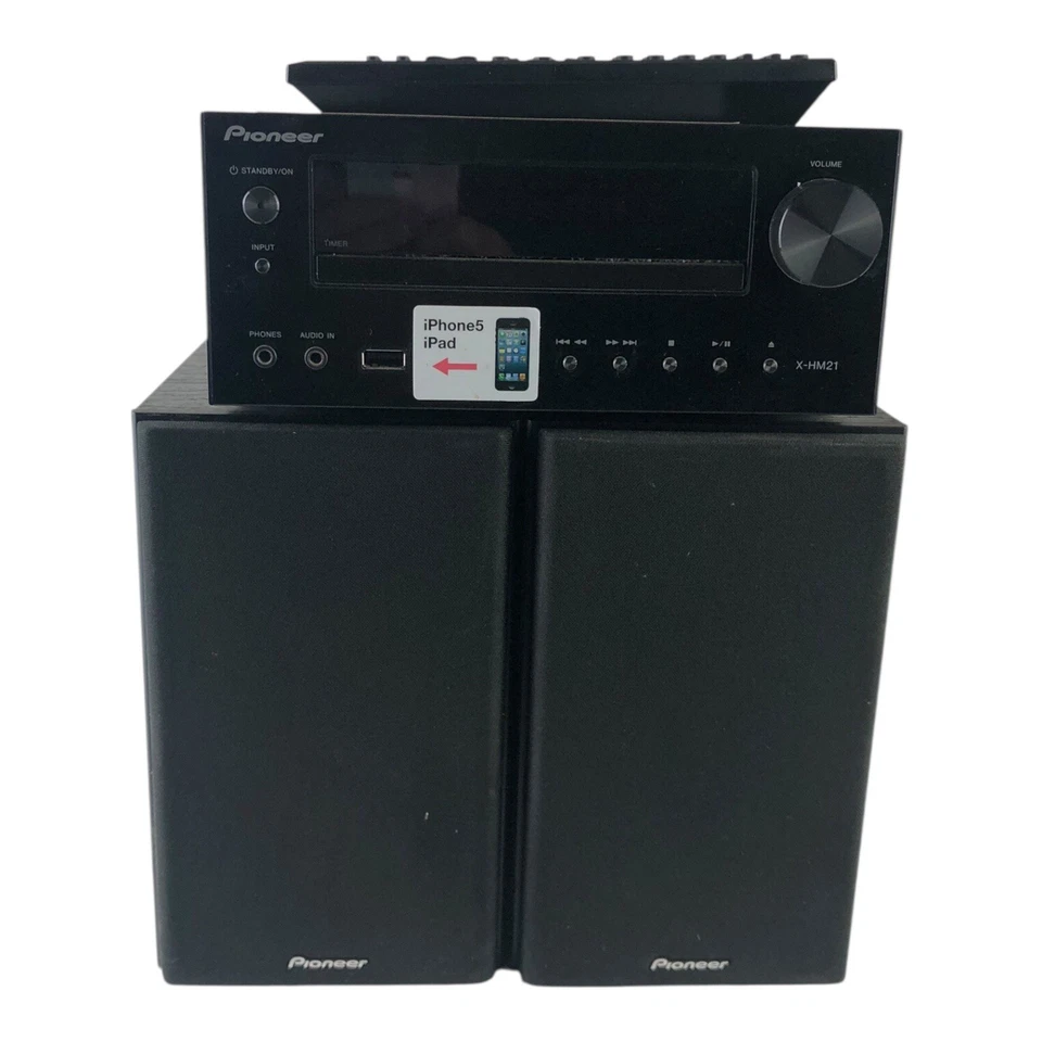 Pioneer X-HM21DAB-K DAB-DAB+ FM Digital Radio CD Player USB Headphone Socket - image 2 of 4