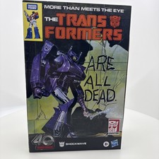 Transformers Generations 40th Anniversary Comic Edition Shockwave Action Figure