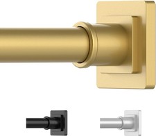 Gold Shower Curtain Rod 31-79 Inches Non-Slip 31"-79",
