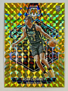 Noah Clowney RC 2023-24 Panini Mosaic - Reactive Yellow #250