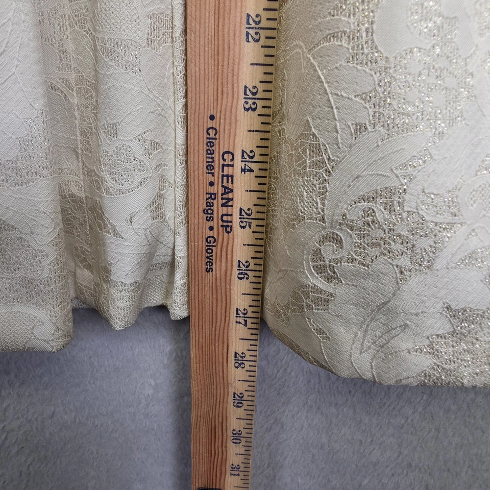 Vestido Princesa Americana Niñas 5 Floral Brocado Princesa Ocasión Especial Boda Foto 4 de 4