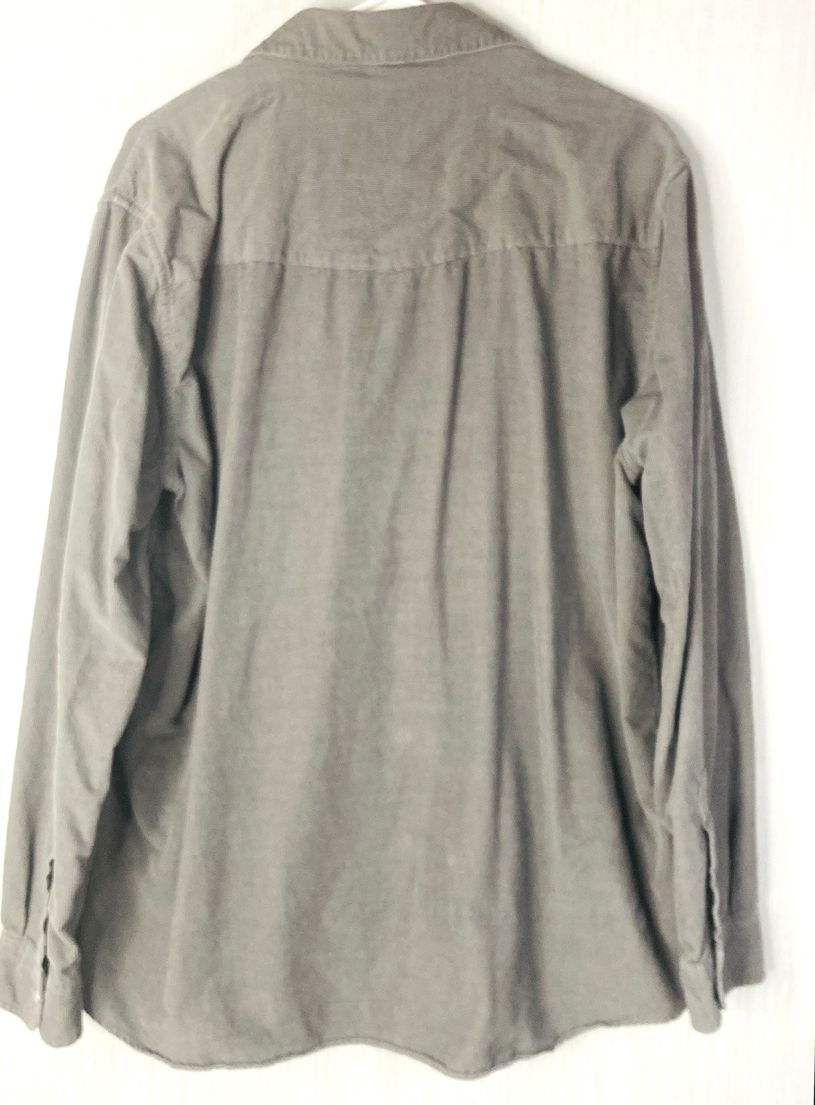 Criquet Corduroy Pearl Snap Long Sleeve Shirt Mens XL Cowboy Rancher Casual