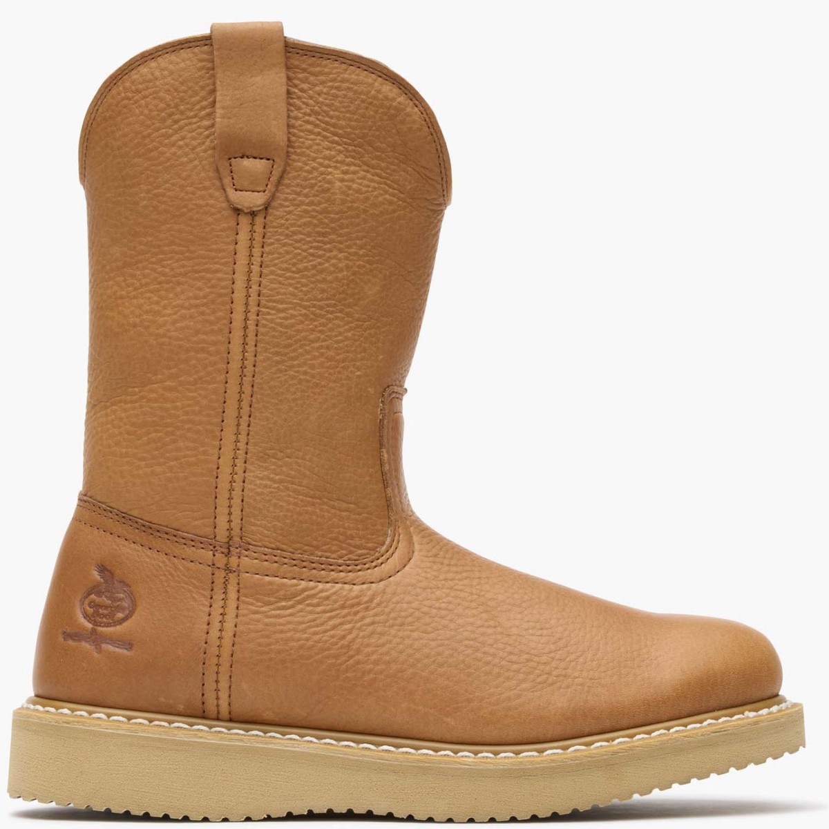 Georgia Boot Wedge Work Wellington G5153 - Durable Leather Work
