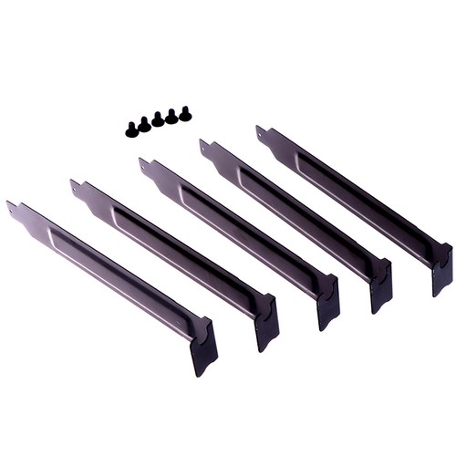 5pcs/lot Black metal slot covers dust filter blanking plate for PCI JwTSA Hc - Bild 6 von 8