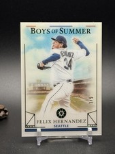 2024 Panini Boys of Summer Green /5 Félix Hernández #44