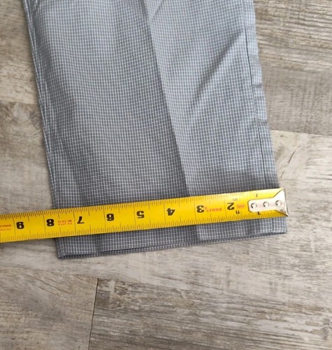 Tommy Bahama IslandZone Plaid Check Blue Stretch Pants Men’s Sz 38x30 EUC Golf - Picture 16 of 23