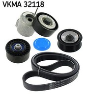 SKF Keilrippenriemensatz VKMA32118