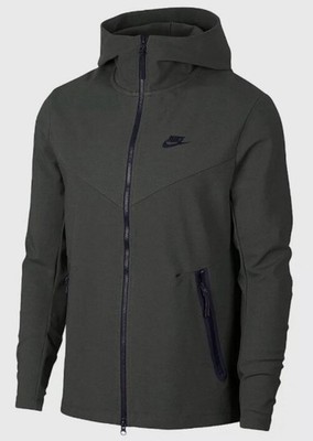 NEW Men's Nike TECH PACK Hooded Full Zip Jacket AA3784 in BLACK in SIZE MEDIUM