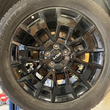 2021 2022 KIA TELLURIDE 20 INCH WHEEL BLACK 20X7.5 B- GRADE RIM ONLY OEM Curbed